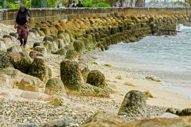 A giant sea wall already surrounds the city of Male, but Muizzu said there is potential to expand elsewhere