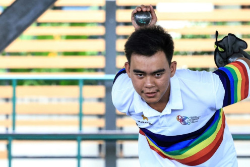 Thailand's Ratchata Khamdee is already a double world champion, the latest in a line of top-level petanque players the country has produced