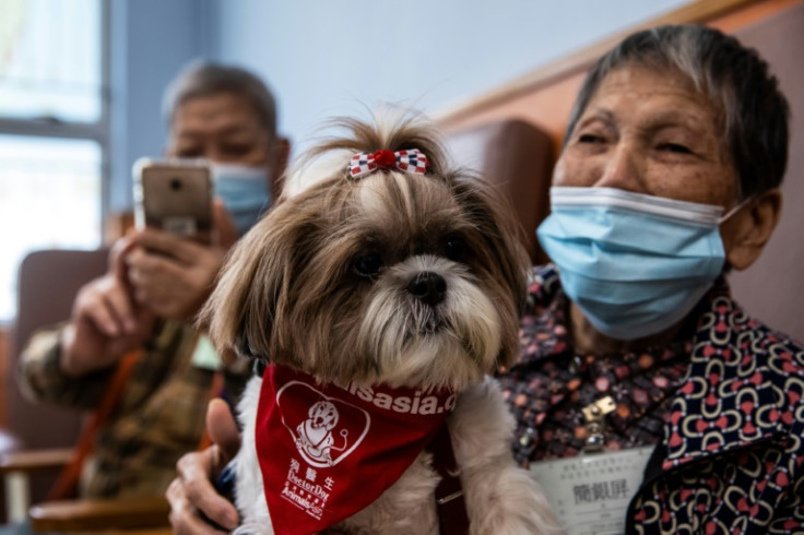 Pandemic lockdows affected both 'cognitive and physical conditions' for older Hong Kongers, elder care director Adeline Tsang told AFP