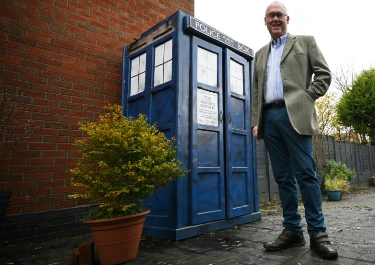 Tony Jordan, 64, has been a fan of the BBC sci-fi series 'Doctor Who' for 60 years