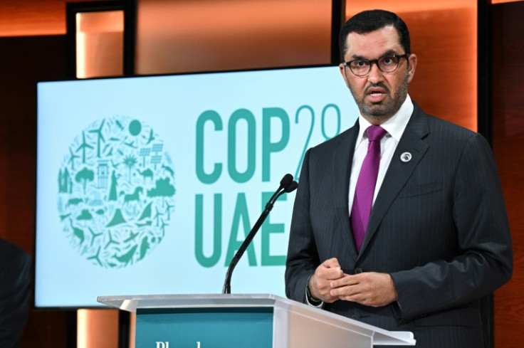 O presidente da COP28, Sultan Al Jaber, atraiu a ira dos ativistas como chefe da empresa petrolífera nacional ADNOC