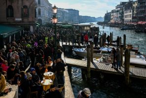 Day visitors will now face a five euro charge for entry into Venice's historic centre during the peak tourist season