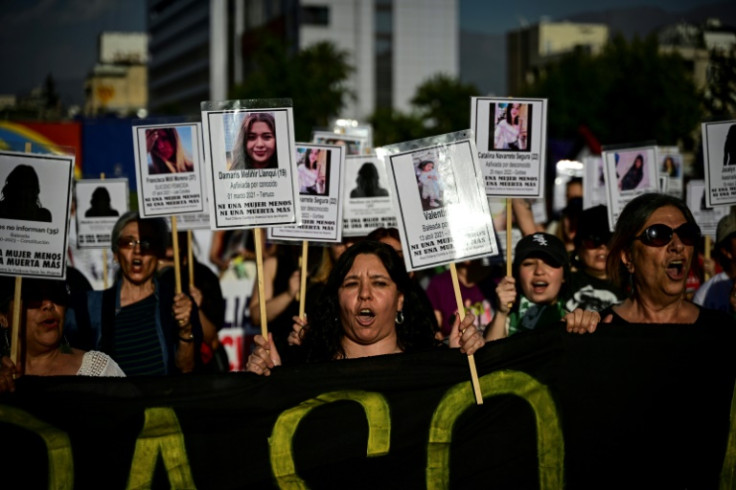 Marches took place in countries around the globe on the International Day for the Elimination of Violence against Women