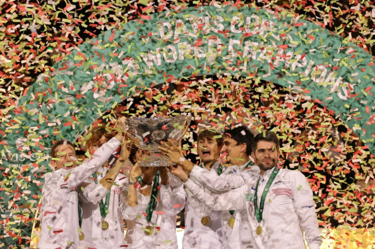 Italy beat Australia to win the Davis Cup for the first time in 47 years