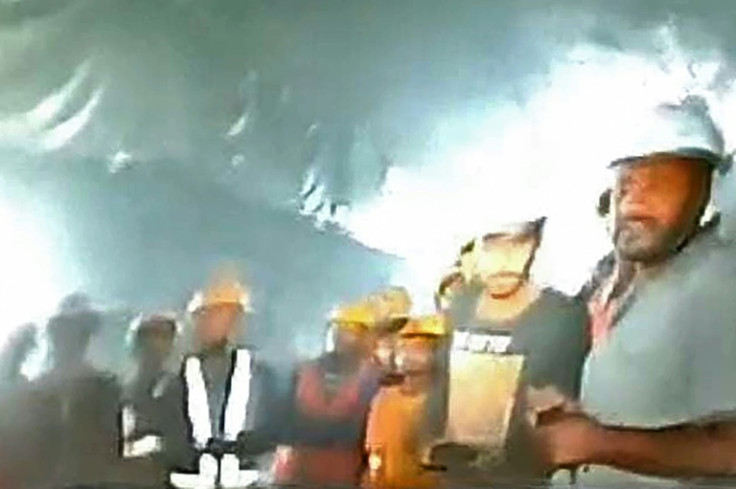 The 41 men were seen on a endoscopic camera on November 21