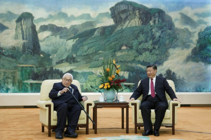 Henry Kissinger, who secretly negotiated US relations with China, meets President Xi Jinping in Beijing in November 2018