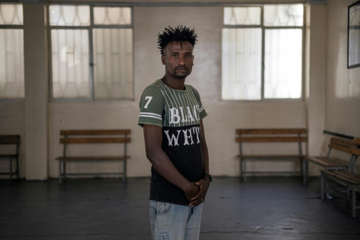 Ethiopian returnee Abu Gizaw Assefaw, 23, said he was imprisoned and beaten on his failed bid  for a new life in  Saudi Arabia