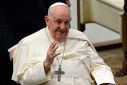 Pope Francis reassured an audience at the Vatican on Thursday that he was 'still alive'