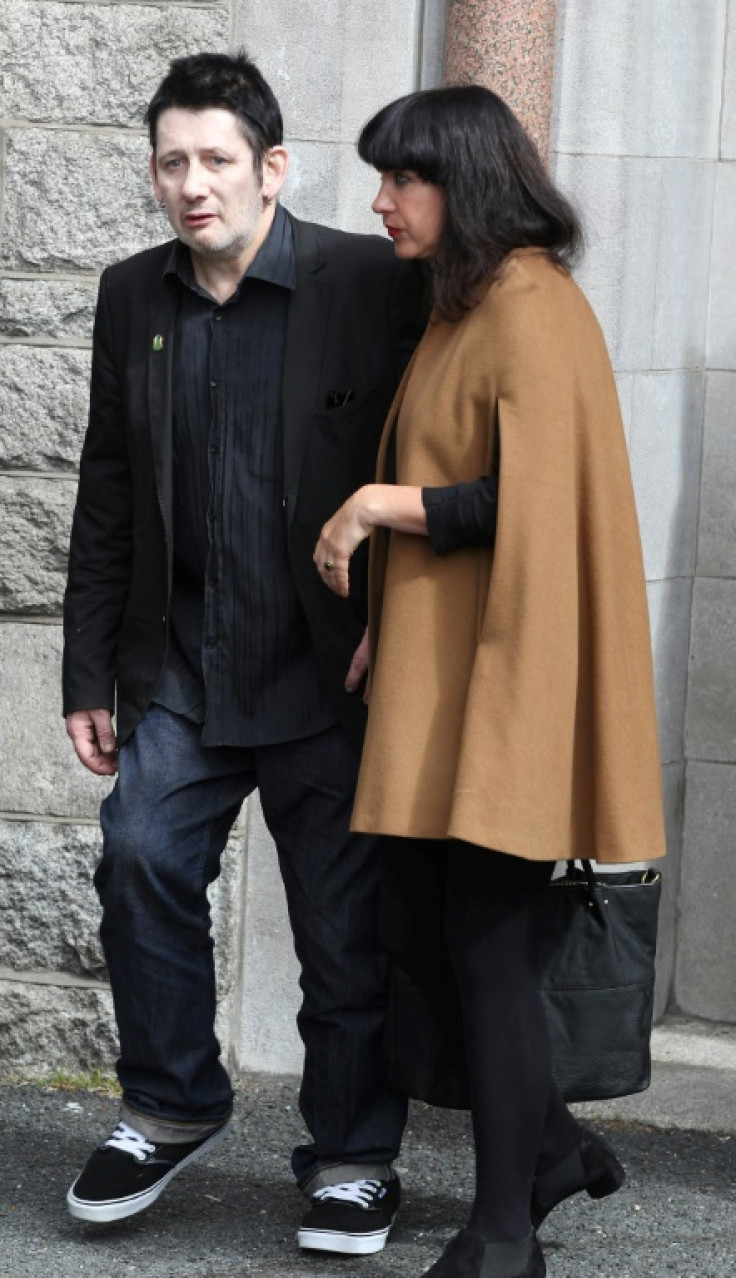 MacGowan, seen here with his wife Victoria Clark, struggled with his health in recent years