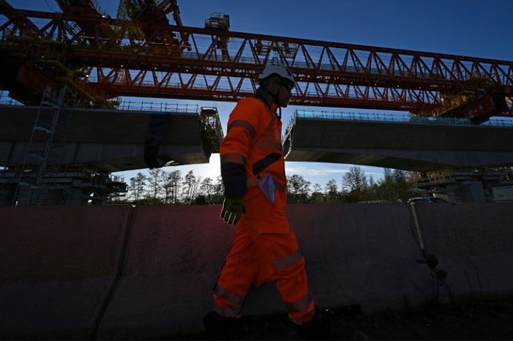 The Colne Valley Viaduct section of HS2 is an imposing construction