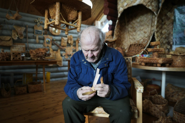 Birch bark weaving traces its origins back to the Stone Age