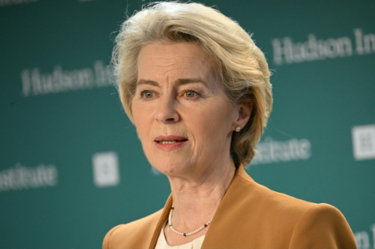 It's in 'China's interest to look carefully' at addressing a growing trade imbalance, EU chief Ursula von der Leyen says