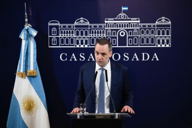 Argentina government spokesman Manuel Adorni said the goal of the reforms will be to avoid hyperinflation