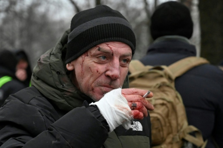 The attack on Kyiv wounded over 50 people