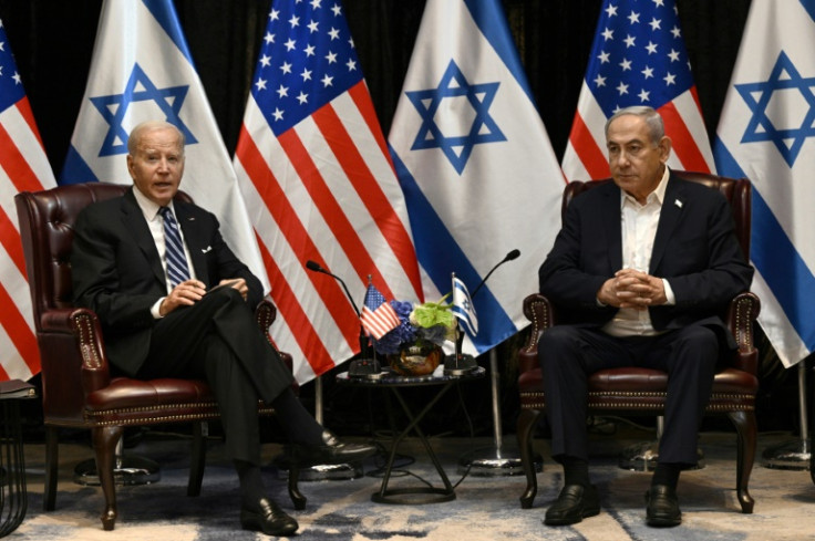 A chill in the air: Joe Biden and Benjamin Netanyahu meet in Tel Aviv on October 18, 2023