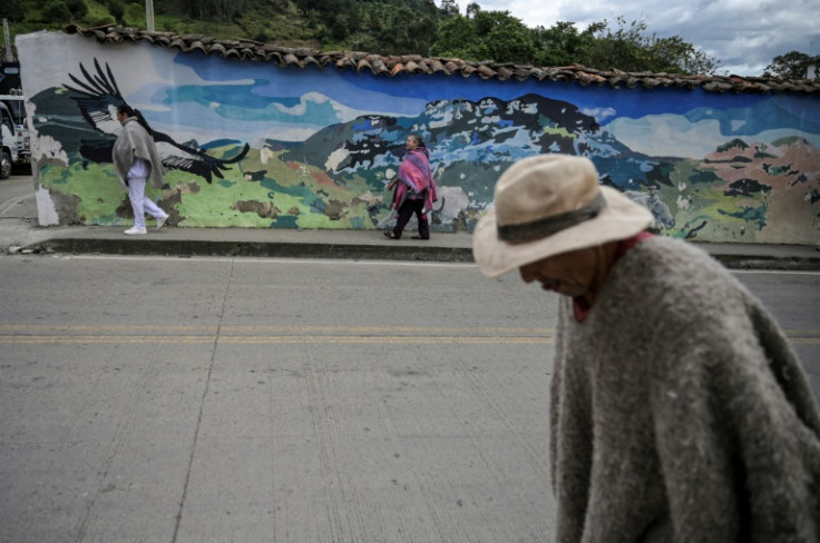 A mural in Cerrito depicts the majestic condor