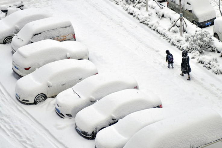 The brutal cold follows a summer of record-smashing heat and devastating floods across the country's north