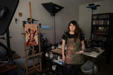Artists such as Karla Ortiz in San Francisco, California, are seeking technical and legal ways to protect their styles as artificial intelligence 'learns' to copy works found online