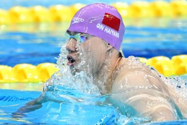 Qin Haiyang stormed to four gold medals at the world championships