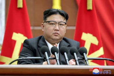 Kim Jong Un lambasted Washington during a lengthy speech at the end of five days of year-end party meetings