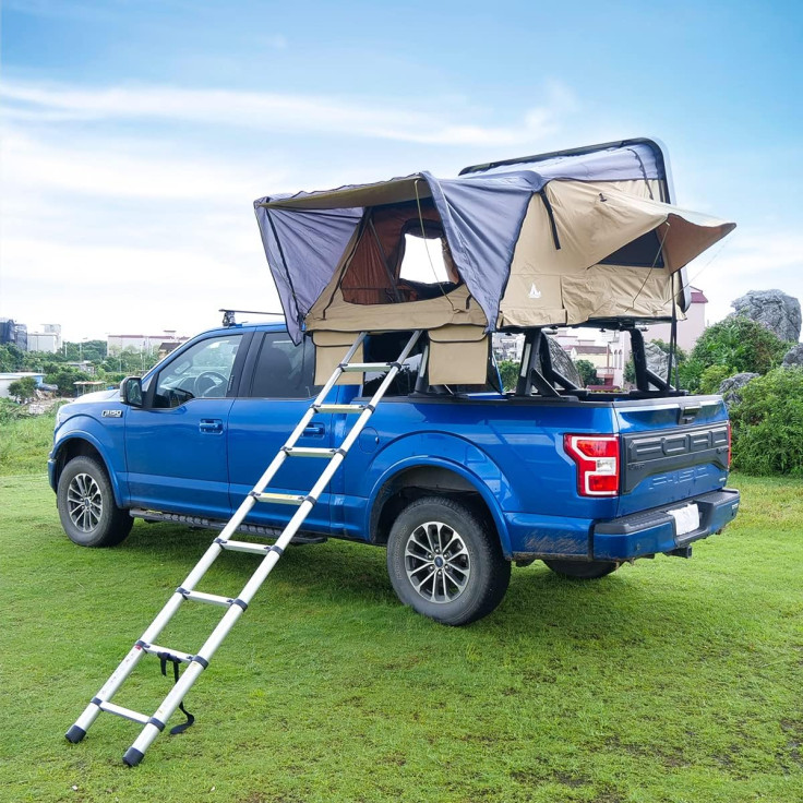 Rooftop Tent, Hard Shell Overlander Tent with Ladder