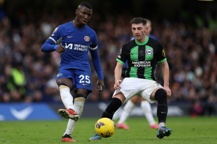 Chelsea spent a British transfer record £115 million on Moises Caicedo (left)