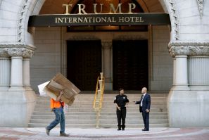A Chinese embassy delegation spent $19,391 at the Trump International Hotel in Washington, DC