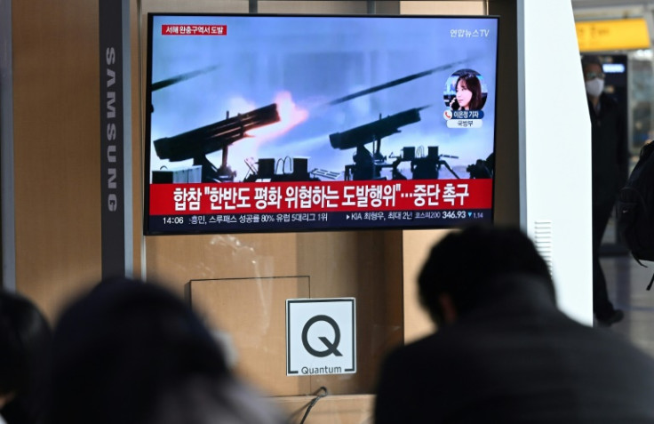 North Korea fired more than 200 artillery shells near two South Korean islands on Friday, Seoul's defence ministry said, warning the actions threatened peace and it would respond