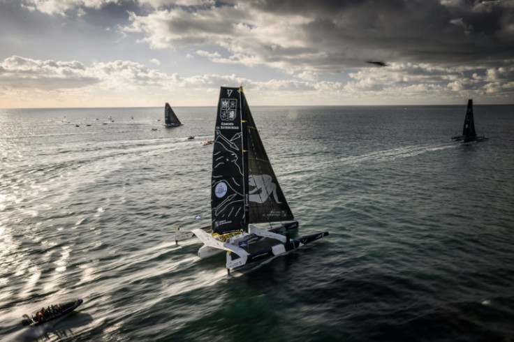 Early leader: Charles in the Caudrelier Edmond de Rothschild