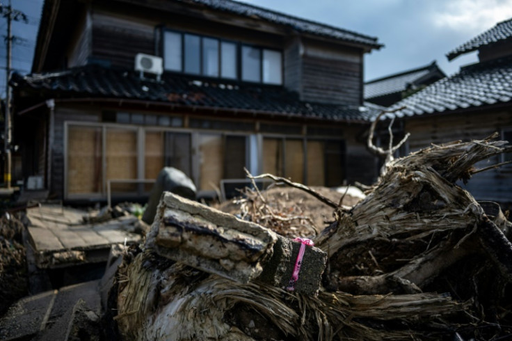 Masaki Sato's 85-year-old property he runs as a summer B&B withstood the quake with only minor damage to a door