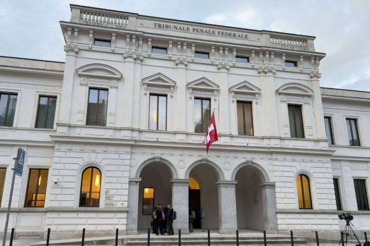 The case is being heard at Switzerland's Federal Criminal Court in Bellinzona