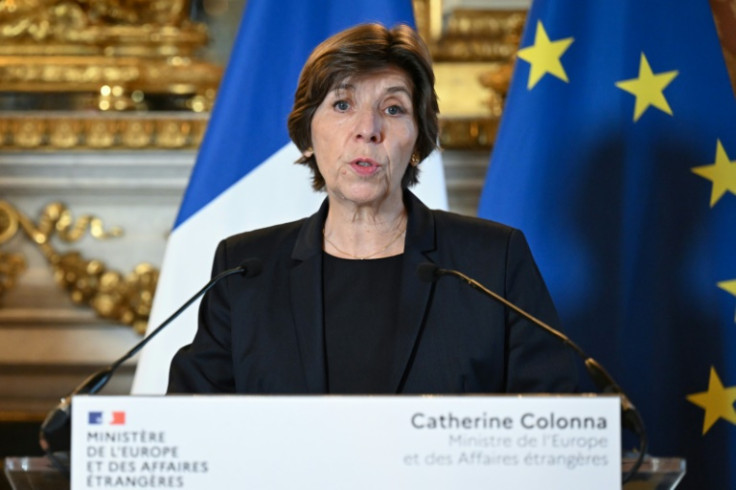 There was also a question mark over the post of foreign minister Catherine Colonna