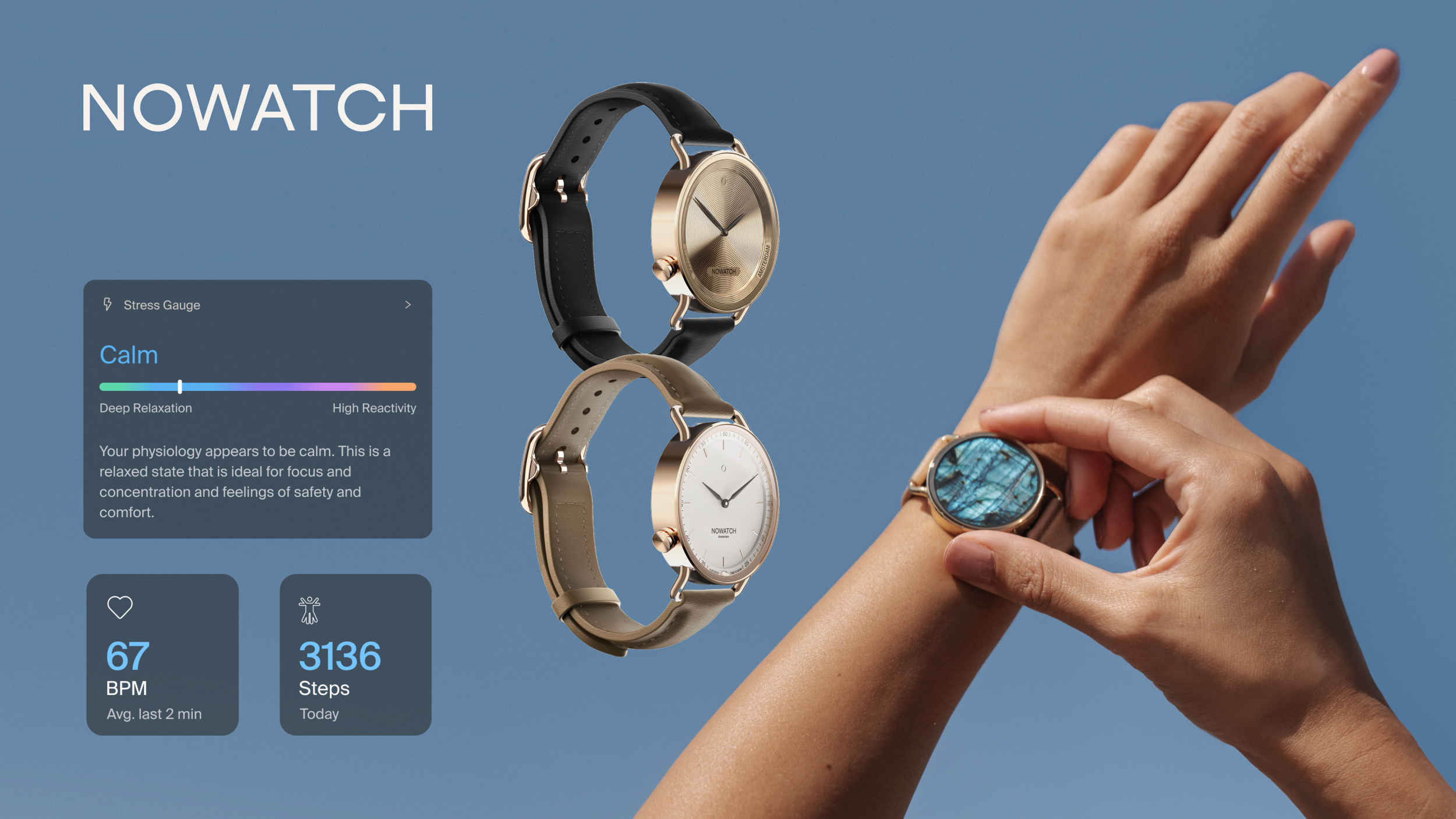 CES 2024 Unveils Nowatch: Stylish Wearable with AI-Powered Stress Tracking and Fresh Faces