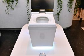 Numi 2.0 smart toilets, from American company Kohler, are priced at $10,000 in black and $8,500 in white