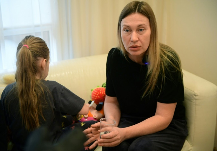 Lia Gruzdova, mother of three: 'We are afraid'