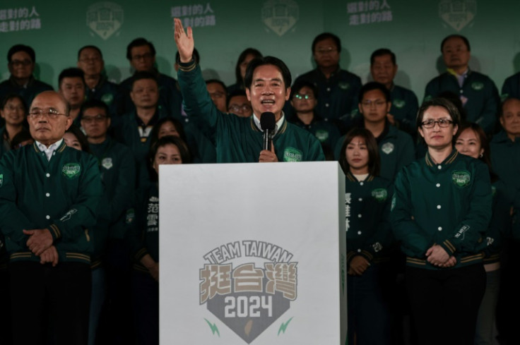 Taiwan voters on Saturday elected independence-leaning Lai Ching-te as president, handing an unprecedented third consecutive term to the Democratic Progressive Party