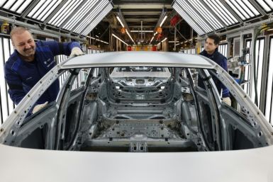 German economic output contracted by 0.3 percent year-on-year, federal statistics agency Destatis said