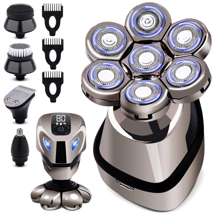 AW Robot 7D Head Shavers for Bald Men