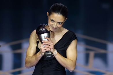 Aitana Bonmati won The Best FIFA Women's Player award