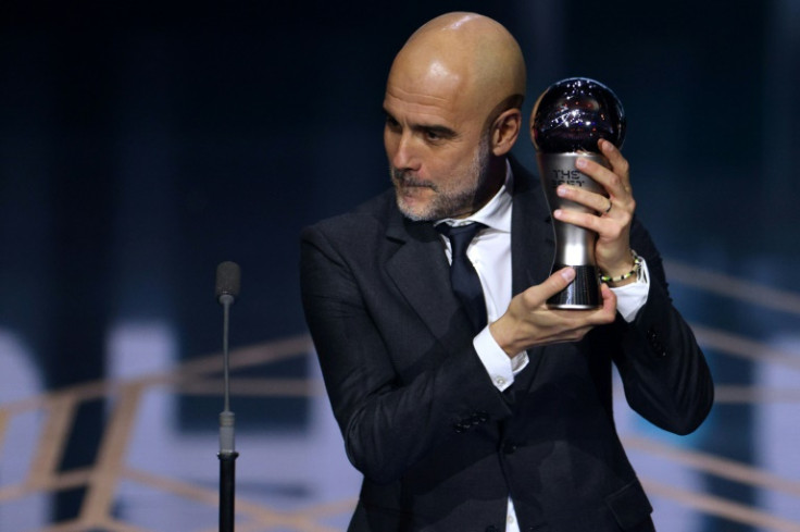 Pep Guardiola won The Best FIFA Men's Coach award for 2023