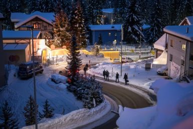 China and Ukraine will dominate the agenda on Tuesday during the World Economic Forum in the Swiss Alpine resort of Davos
