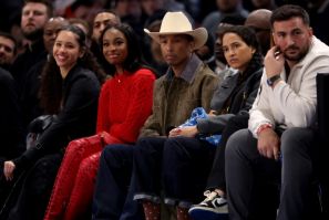 Pharrell was spotted in a cowboy hat this week -- a hint at his new collection?