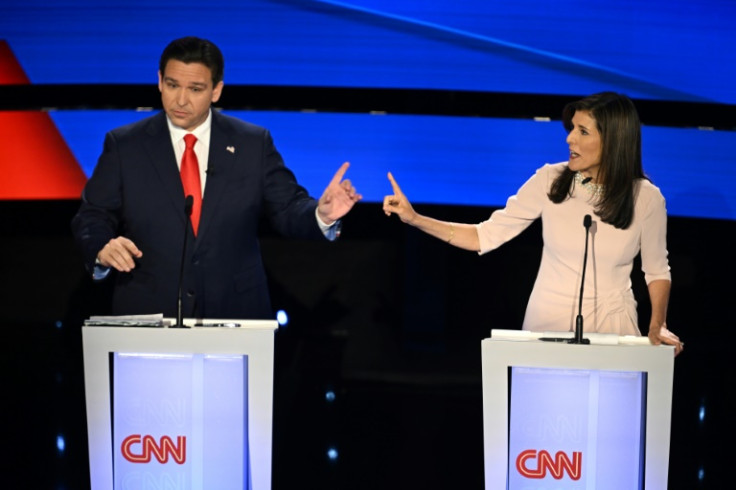 Florida Governor Ron DeSantis and former Un ambassador Nikki Haley struggled to articulate a credible path forward in the Republican primary contest