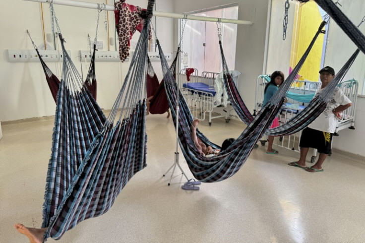 The crisis facing the Yanomami is glaringly visible at Santo Antonio de Boa Vista Children's Hospital, where some of the reservation's most severe cases are taken for treatment