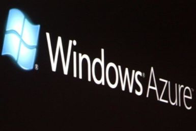 The logo of Microsoft Windows Azure cloud-based services platform