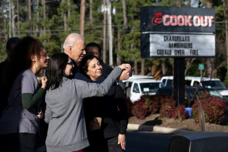 Biden's campaign has also been trying to woo ethnic minority, young and women voters