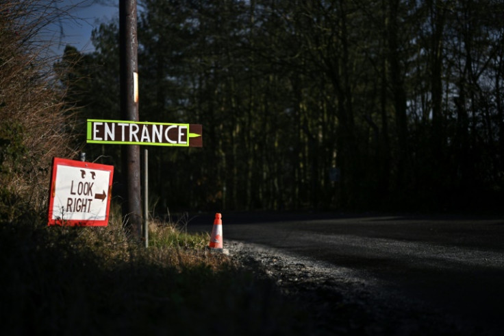 A mobile clinic operated by Doctors of the World UK (Medecins du Monde) is operating outside a former air base housing asylum seekers