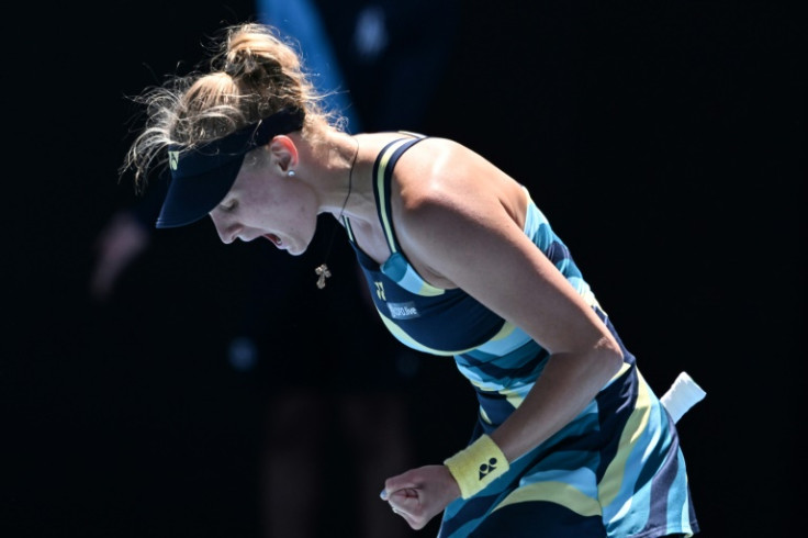 Ukraine's Dayana Yastremska is through to the Australian Open quarter-finals