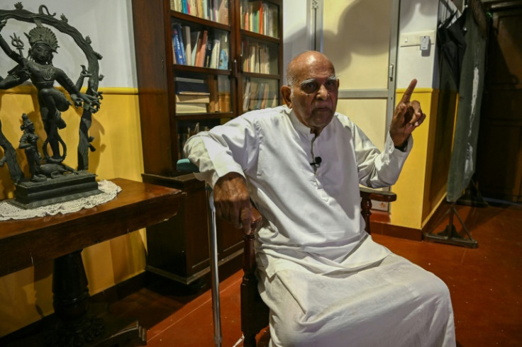 David Annoussamy, a 96-year-old author and former judge, took French citizenship at the time of Puducherry's handover to India