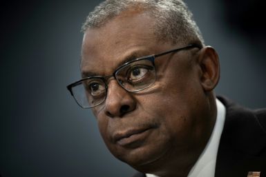 US Secretary of Defense Lloyd Austin during a hearing on Capitol Hill in Washington, DC on May 11, 2022